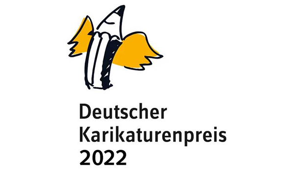 Logo Deutscher Karikaturenpreis 2022